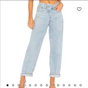 AGOLDE Criss Cross Upsize Jean in Suburbia